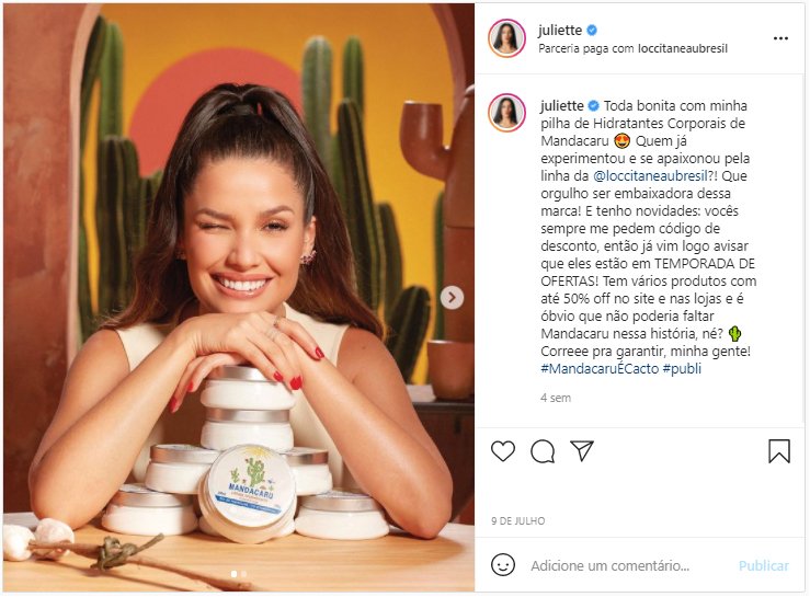 Juliette é a estrela do momento, seus fãs são uns dos que mais engajam nas redes.